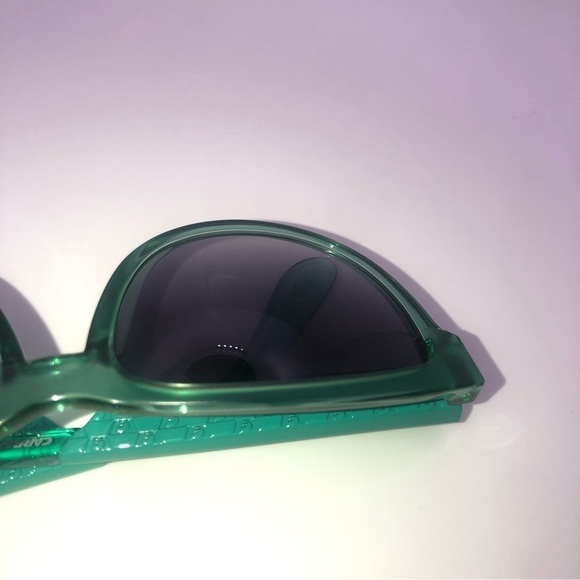 Carrera 5000 BA9DG Teal Aqua Blue Square Sunglasses Minor Scuffs on Lenses GUC - Picture 9 of 10